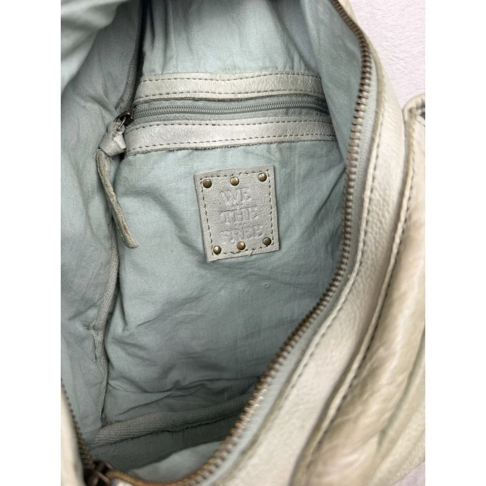 Free People We The Free Sparrow Convertible Sling Distressed Leather Backpack